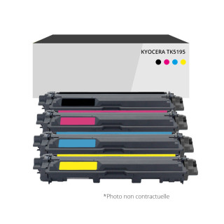 Toner compatible Kyocera TK5195 Noir et couleurs