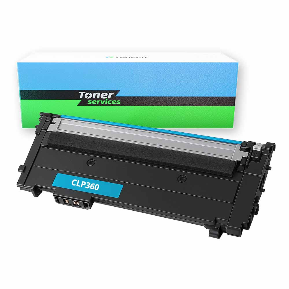 Toner compatible Samsung CLP360 Cyan