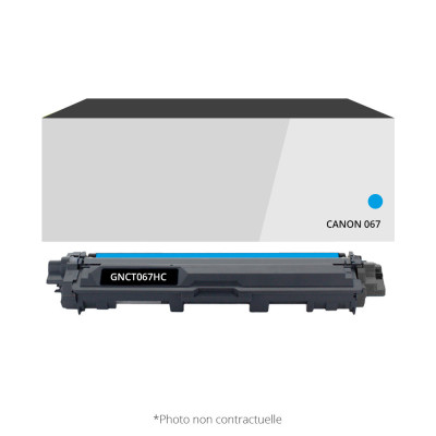 Toner compatible Canon 067 Cyan