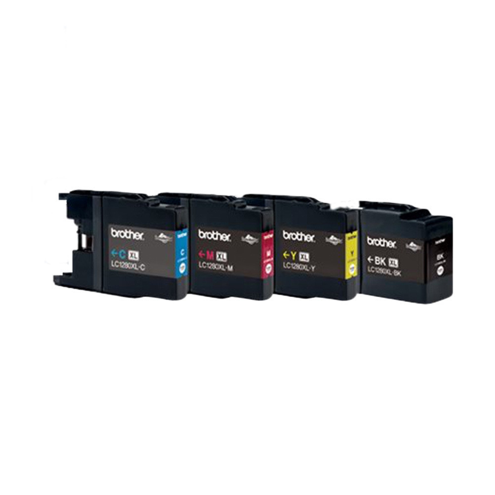 Pack de 4 cartouches d'encre Brother LC1280 XL Noir et couleurs
