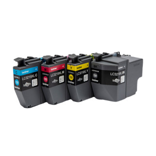 Pack de 4 cartouches d'encre Brother LC3219 XL Noir et couleurs