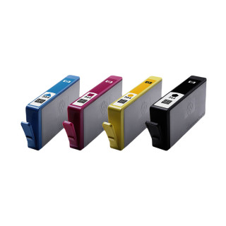 Pack de 4 cartouches d'encre HP 364 XL Noir et couleurs