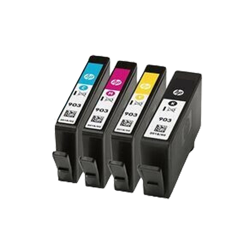 Pack de 4 cartouches d'encre HP 903 Noir et couleurs