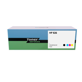 Pack de 4 toners compatible HP 826 Noir et couleurs
