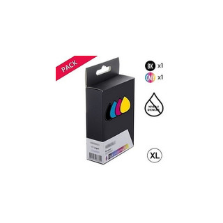 Pack de 2 cartouches d'encre compatibles Canon PGI545/CLI546 XL Noir et couleurs