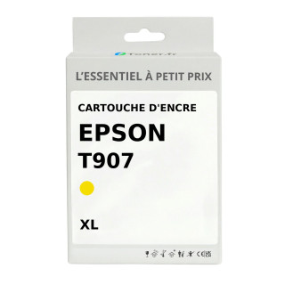 Cartouche d'encre compatible Epson T9074 Jaune - L'Essentiel à Petit Prix