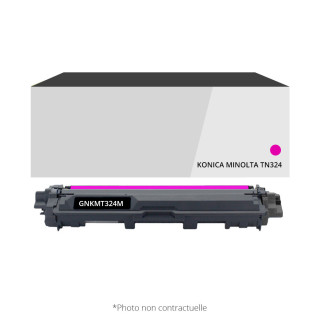 Toner compatible Konica minolta TN324  Magenta