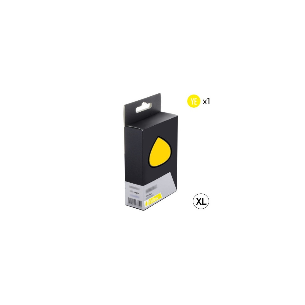 Cartouche d'encre compatible HP 981 XL Jaune