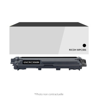Toner compatible Ricoh MPC306  Noir