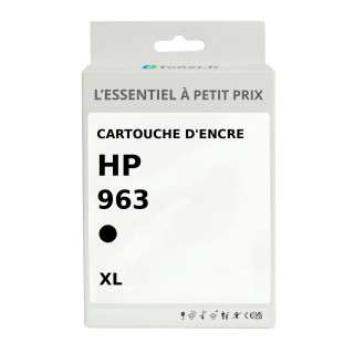 Cartouche d'encre compatible HP 963 XL Noir - L'Essentiel à Petit Prix