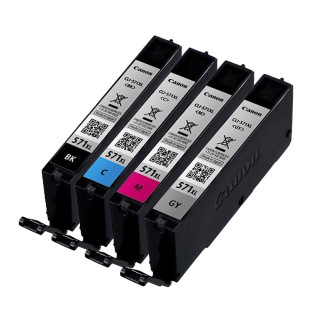 Pack de 4 cartouches d'encre  Canon PGI570/CLI571 XL Noir et couleurs