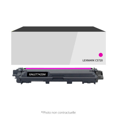 Toner compatible Lexmark CS720/CS725 Magenta