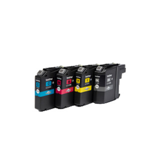 Pack de 4 cartouches d'encre Brother LC123 Noir et couleurs