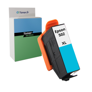 Cartouche d'encre compatible Epson 502 XL Cyan