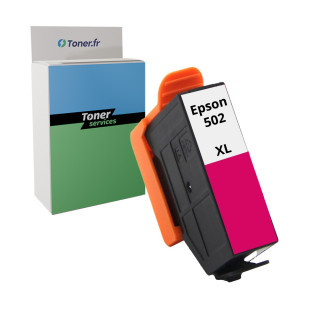 Cartouche d'encre compatible Epson 502 XL Magenta