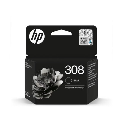 HP 308 — Cartouche d’encre authentique noire