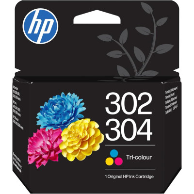 HP 302/304 - Cartouche Originale Couleurs - B7RT6AE
