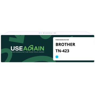 Toner compatible Brother TN-423 Cyan - USE AGAIN