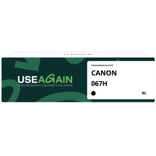 Toner compatible Canon 067H Noir - USE AGAIN