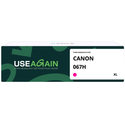 Toner compatible Canon 067H Magenta - USE AGAIN