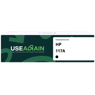 Toner compatible HP 117A Noir - USE AGAIN