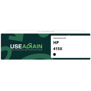 Hp W2030X XL - Toner Remanufacturé Noir - 415X - USEAGAIN