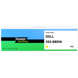 Toner compatible Dell H625 Jaune - Toner Services