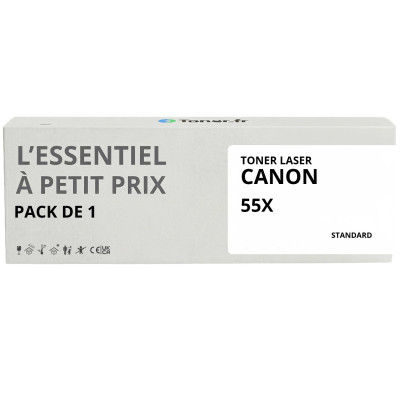Toner compatible Canon 55X Magnétique - L'Essentiel à Petit Prix