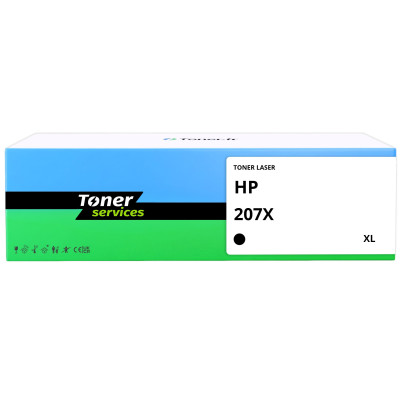 Toner compatible HP 207 XL Noir - Toner Services