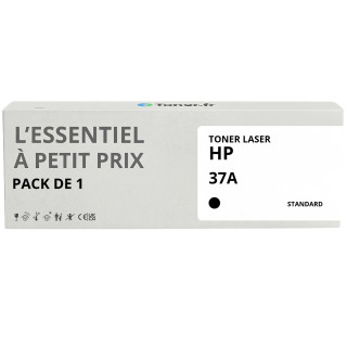 Toner compatible HP 37A Noir - L'Essentiel à Petit Prix