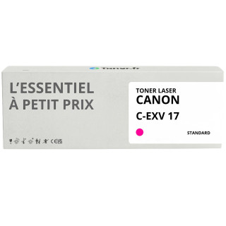 Toner compatible Canon C-EXV17 Magenta - L'Essentiel à Petit Prix