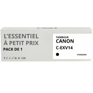 Tambour compatible Canon C-EXV14 Noir - L'Essentiel à Petit Prix