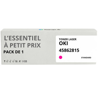 Toner compatible OKI 45862815 Magenta - L'Essentiel à Petit Prix