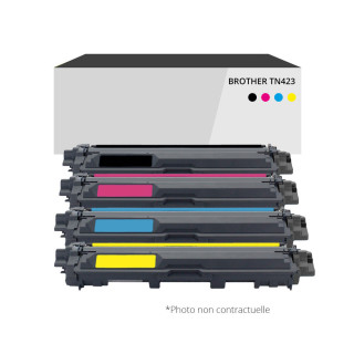 Tambour compatible Brother TN423 Noir et couleurs