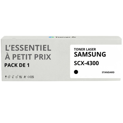Pack de 3 toners compatibles Samsung SCX-4300 Noirs - L'Essentiel à Petit Prix