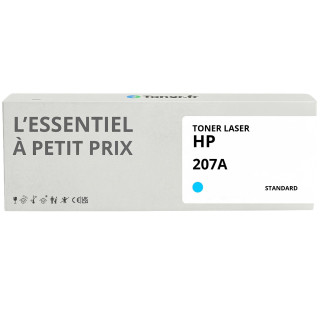 Toner compatible HP 207A Cyan - L'Essentiel à Petit Prix