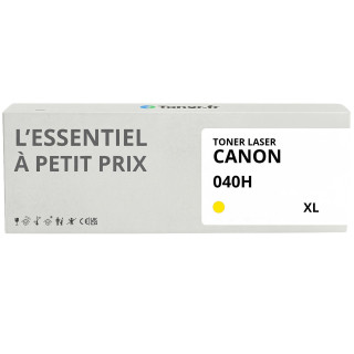 Toner compatible Canon 040H XL Jaune - L'Essentiel à Petit Prix