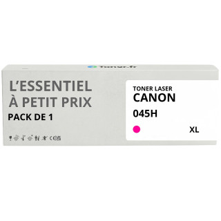 Toner compatible Canon 045H XL Magenta - L'Essentiel à Petit Prix
