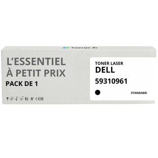 Toner compatible Dell 59310961 Noir - L'Essentiel à Petit Prix
