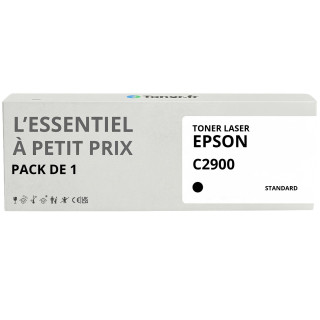 Toner compatible Epson C2900 Noir - L'Essentiel à Petit Prix