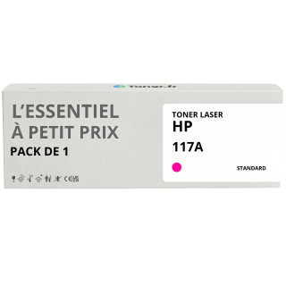 Toner compatible HP 117A Magenta - L'Essentiel à Petit Prix
