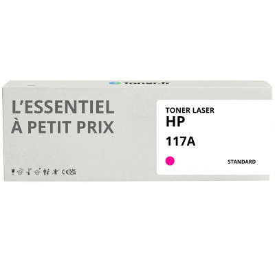 Toner compatible HP 117A Magenta - L'Essentiel à Petit Prix