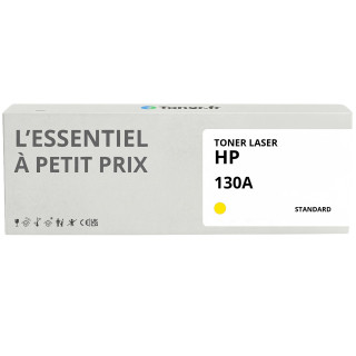 Toner compatible HP 130A Jaune - L'Essentiel à Petit Prix