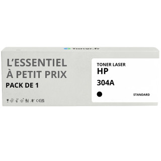 Toner compatible HP 304A Noir - L'Essentiel à Petit Prix