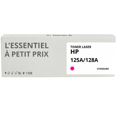 Toner compatible HP 125A Magenta - L'Essentiel à Petit Prix