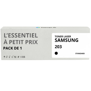Toner compatible Samsung 203 Noir - L'Essentiel à Petit Prix