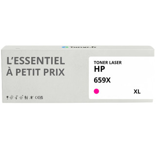 Toner compatible HP 659 XL Magenta - L'Essentiel à Petit Prix