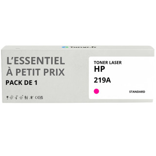 Toner compatible HP 219A Magenta - L'Essentiel à Petit Prix
