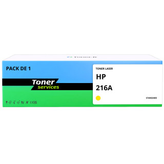 Toner compatible HP 216A Jaune - Toner Services