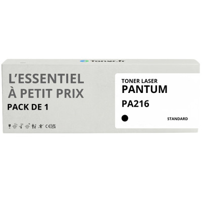 Toner compatible Pantum PA216 Noir - L'Essentiel à Petit Prix